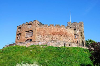Görünüm Norman kale, Tamworth, İngiltere.