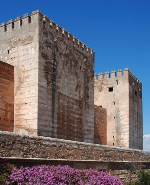 Cistern Court at Alhambra Palace, Granada. clipart