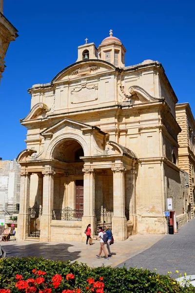 St Catherine İskenderiye Kilisesi, Valletta, Malta. — Stok fotoğraf