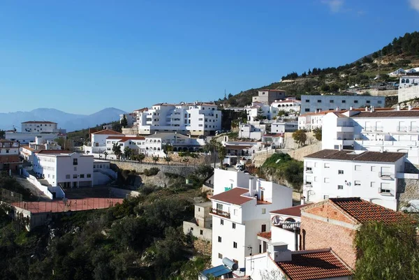 Vista general de la ciudad, Canillas de Aceituno, España . —  Fotos de Stock