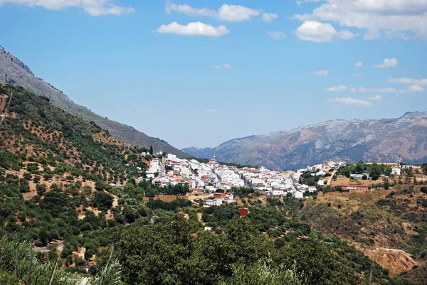 Vista geral da cidade, Cortes de la Frontera, Espanha . — Fotografia de Stock