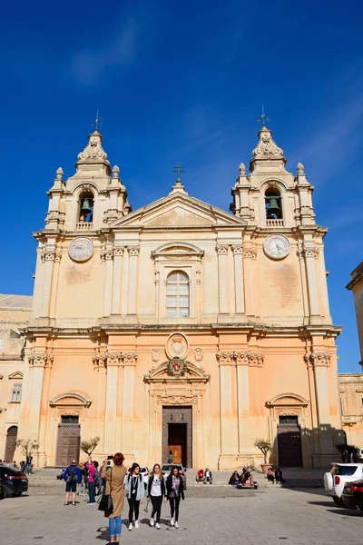 St Pauls Mdina Katedrali, Mdina, Malta da bilinen Cathedral.
