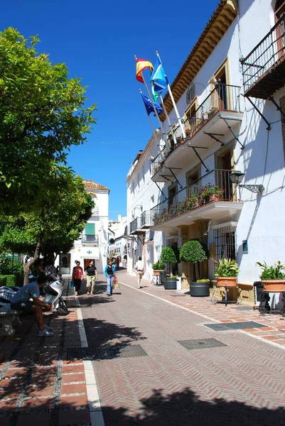 Άποψη του δημαρχείου στην πλατεία Orange, Marbella, Ισπανία. — Φωτογραφία Αρχείου