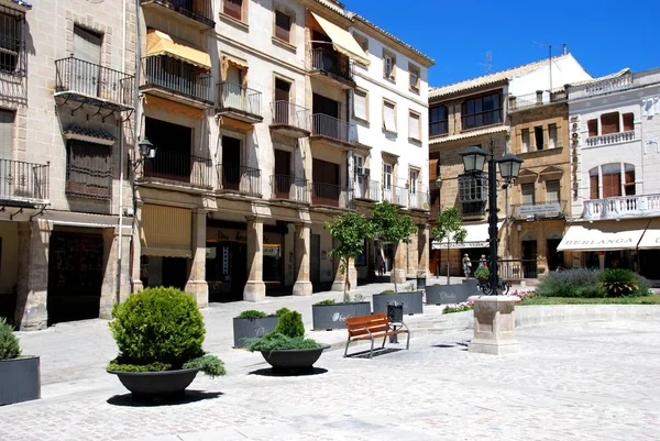 Plaza de Andalucia (Hlavní náměstí), Ubeda, Španělsko. — Stock fotografie