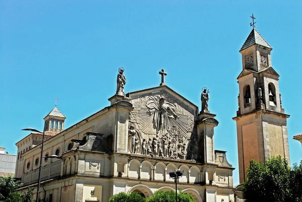 西班牙Ubeda, Parroquia de San Juan Bautista Padres Jesutase门面. — 图库照片