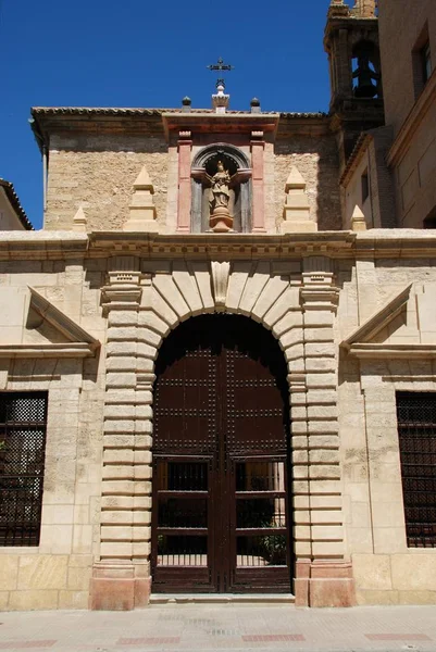 Belépés Los Remedios Templomba Antequera Malaga Tartomány Andalucia Spanyolország — Stock Fotó