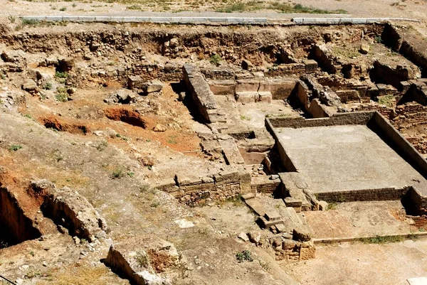 Ruines Fondation Des Thermes Romains Santa Maria Antequera Province Malaga — Photo