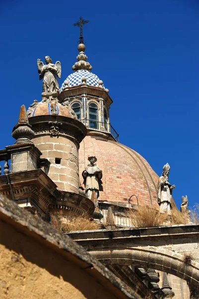 Cúpula Catedral San Salvador Jerez Frontera Província Cádiz Andaluzia Espanha — Fotografia de Stock