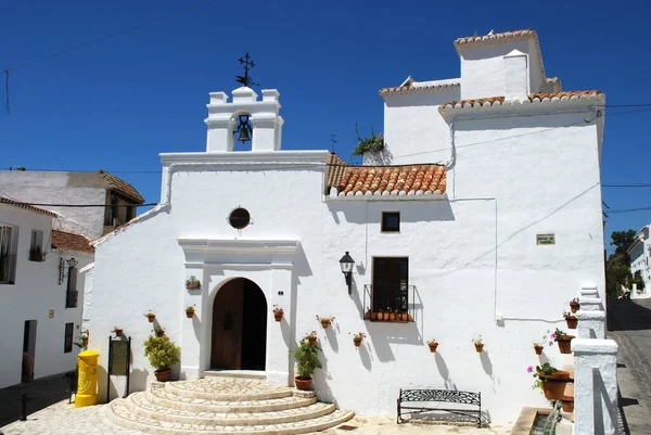 Mijas España Agosto 2008 Iglesia Nuestra Señora Los Remedios Ermita —  Fotos de Stock