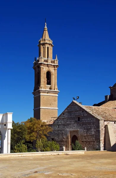 Santa Maria Kilisesi Iglesia Parroquial Santa Maria Mayor Estepa Seville — Stok fotoğraf