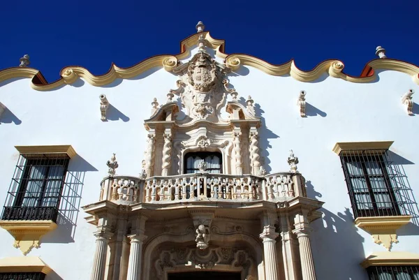 Widok Przodu Pałacu Marques Gomera Palacio Del Marques Gomera Osuna — Zdjęcie stockowe