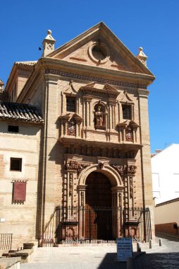 Antequera, İspanya - 08 Ağustos 2008 - Descalzas Manastırı (Convent0 de las Descalzas), Antequera, İspanya - 08 Ağustos 2008