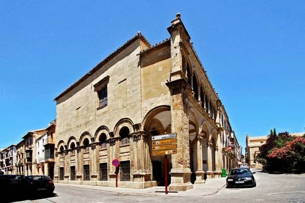 Ubeda España Julio 2008 Vista Del Antiguo Ayuntamiento Plaza Primero —  Fotos de Stock