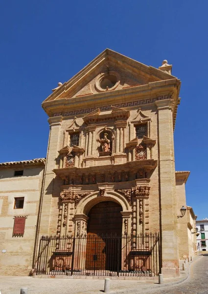 Antequera Spanje Augustus 2008 Vooraanzicht Van Het Descalzas Klooster Convento — Stockfoto