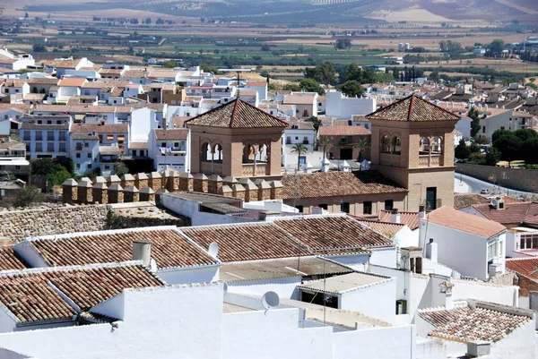 Antequera Spain August 2008 View Looking North Town Rooftops Antequera — Stock Photo, Image