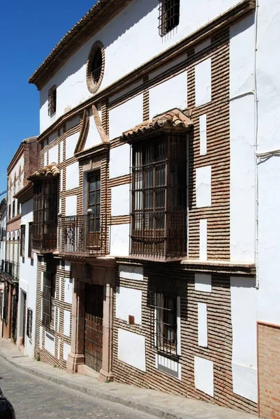 Antequera España Agosto 2008 Interesante Casa Antigua Una Calle Empinada — Foto de Stock