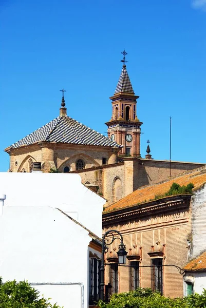 Santa Maria Priory Seen Calle San Jose Carmona Seville Province — Φωτογραφία Αρχείου