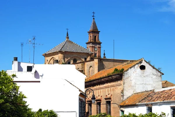 Santa Maria Převorství Vidět Calle San Jose Carmona Sevilla Provincie — Stock fotografie