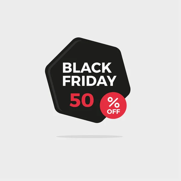Black Friday Flat Design Sale Badge für E-Commerce, Online-Shopping und soziale Medien lizenzfreie Stockvektoren