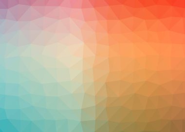 Renkli geometrik arka plan