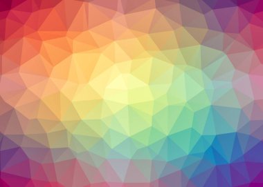 Colorful abstract geometrical background