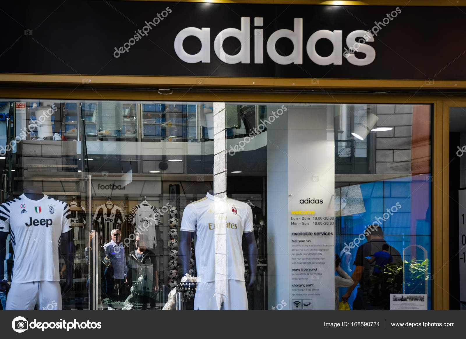 adidas store milan italy