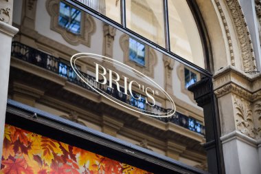 Milan, İtalya - 24 Eylül 2017: Bric'ın Milan deposunda. Celebrity