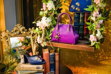 Milan, İtalya - 24 Eylül 2017: La Perla mağaza Milano'da. Fas