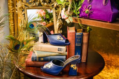 Milan, İtalya - 24 Eylül 2017: La Perla mağaza Milano'da. Fas