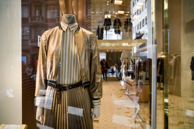 Milan, İtalya - 24 Eylül 2017: Penny Black mağaza Milano'da. 