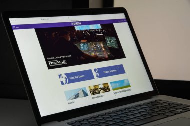 Milan, İtalya - 10 Ağustos 2017: Yamaha Web sitesi ana. Yamaha