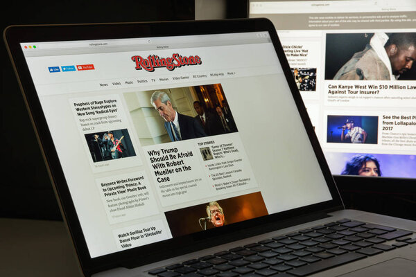 Милан, Италия - 10 августа 2017 года: сайт Helingstone. I
