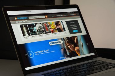 Milan, İtalya - 10 Ağustos 2017: Fandango Web sitesi ana. Bu