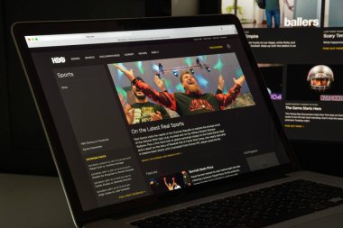 Milan, İtalya - 10 Ağustos 2017: hbo.com Web sitesi ana. Bu 