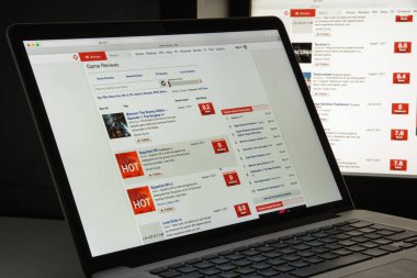 Milan, İtalya - 10 Ağustos 2017: IGN Web sitesi ana. A