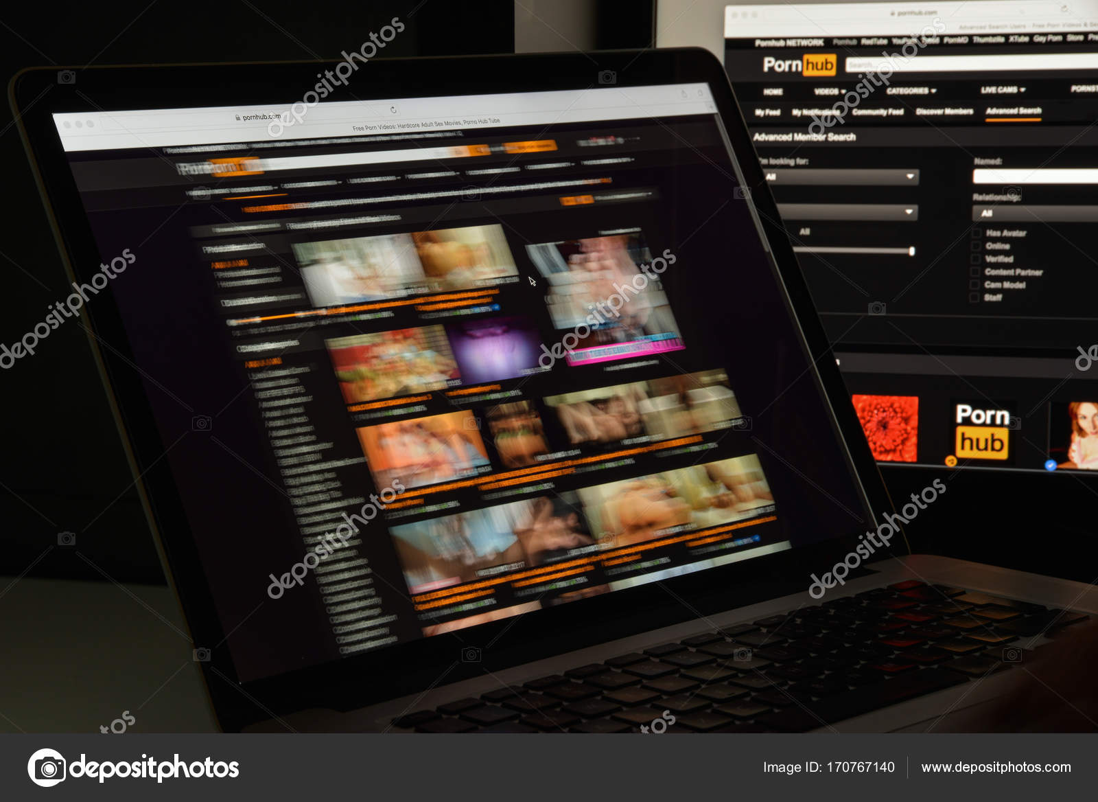 Sex Video Free Downlod - Milan, Italy - August 10, 2017: Pornhub website homepage. It is a  pornographic video sharing website and the largest pornography site on the  Internet. Pornhub logo visible. â€“ Stock Editorial Photo Â© Casimiro_PT  #170767140