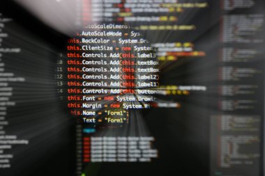 Ekran geliştirmek gerçek c# kodu. Programlama iş akışı soyut alg