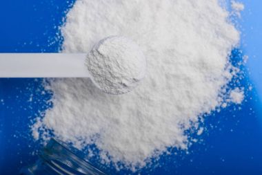 Dry Chemical Powder. Could be a natural chemical extract or prod clipart