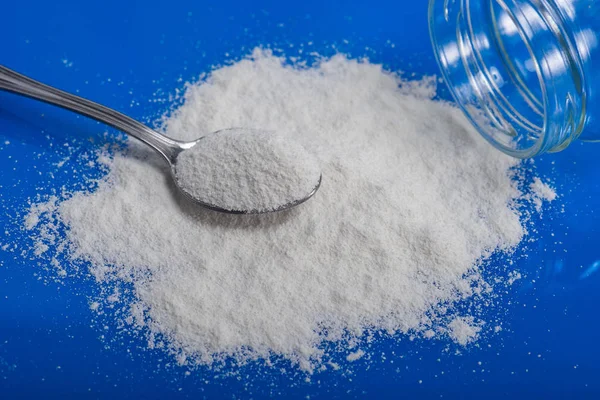 Dry Chemical Powder. Could be a natural chemical extract or prod — Stock Photo, Image