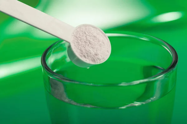 Kosttilskudd, glukosamin, fruktose, dekstrose eller spirulina ex – stockfoto