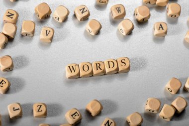 Tahta küplerle ilgili kelimeler. Sözcük kavramı