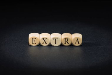 Ahşap küpleri ilave kelime. İlave kavramı