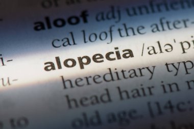 Alopesi kelimesi sözlük. Alopesi kavramı