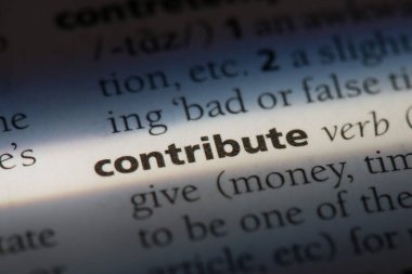 Sözcük sözlüğe katkıda bulunur. Kavram katkıda