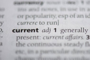 Geçerli sözcüğü sözlüğe. Geçerli kavramı