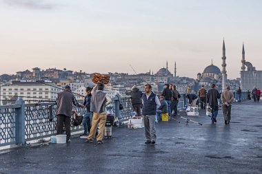 İstanbul, 14 Ekim 2019. Asya ve Avrupa kıtaları arasında rüya şehri. İstanbul 'dan şehir manzarası