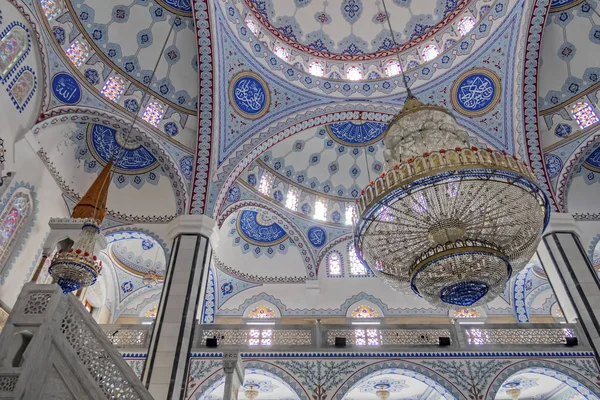 Atakoy Istanbul Turkey August 2019 Interior View Omer Duruk Mosque — стоковое фото