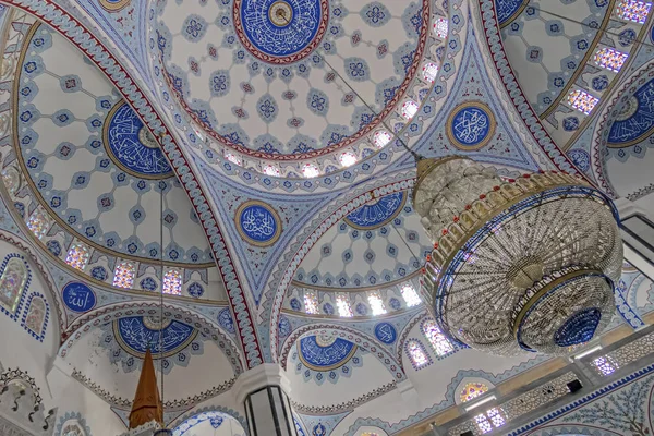 Atakoy Istanbul Turkey August 2019 Interior View Omer Duruk Mosque — стоковое фото