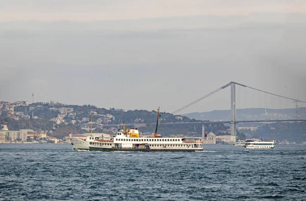 Istanbul Turkey November 2019 Istanbul Dream City Asia European Continents — стоковое фото