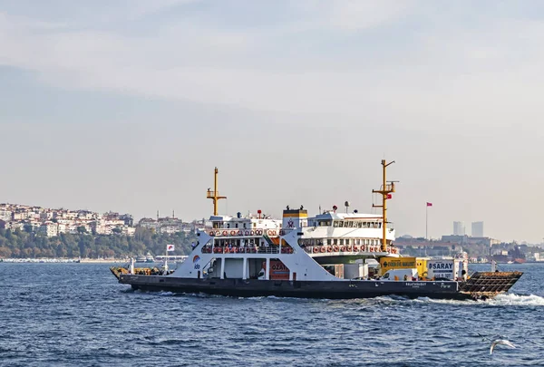 Istabul Τουρκία Νοέμβριος 2019 Ονειρική Πόλη Μεταξύ Της Ευρώπης Και — Φωτογραφία Αρχείου